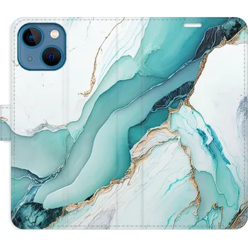 Pouzdro na mobilní telefon Flipové pouzdro iSaprio - Color Marble 32 - iPhone 13 mini