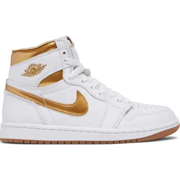 Pánské tenisky Jordan 1 Retro High OG Metallic Gold Velikost: 36 FD2596-107