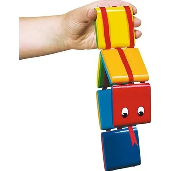 Dřevěná hračka Drobné hračky - Nekonečný had, 32cm barevný (Goki) - Doporučujeme