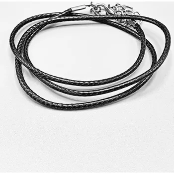 Řetízek Voskovaná šňůrka černá