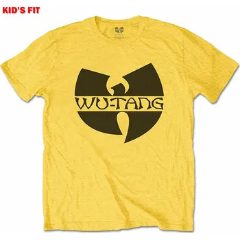 Karnevalový kostým Wu-Tang Clan tričko, Logo Yellow, dětské XXXL velikost XXXL věk (13-14 let)