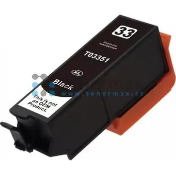 Počítačové příslušenství Epson 33XL, C13T33514012, kompatibilní černý originální