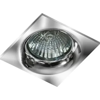 Bodové svítidlo AZZARDO Svítidlo Ivo Square AZ1788 50W GU10 čtverec IP20 chrom AZ1788