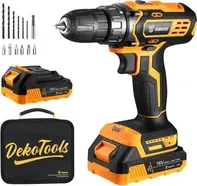 DEKO Tools DKCD16XL01-B5S2 2x 1,5 Ah + brašna