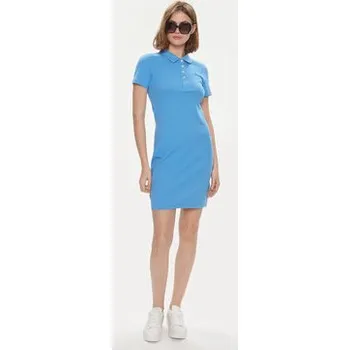 Dámské šaty Tommy Hilfiger Každodenní šaty 1985 WW0WW37853 Modrá Slim Fit XXS