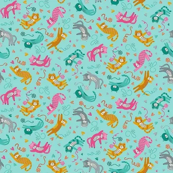 MAKOWER UK Látka bavlna v metráži 008T