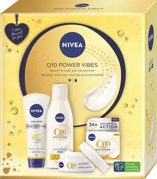 Kosmetická sada Nivea Q10 Power Vibes dárková sada péče proti stárnutí pleti