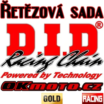 Řetězová sada pro motocykl D.I.D (Japonsko) Řetězová sada D.I.D 520ERT3 GOLD - Husaberg TE 250, 250ccm - 11>14