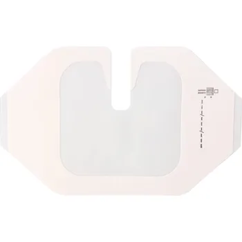 Náplast ZARYS lnternational Group elastoDERM F-IV, krytí IV kanyly, s „rámečkovým“ typem aplikace, 6 cm x 7 cm, sterilní, 100 ks