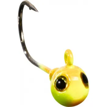 Rybářský háček 3ks - Jigová Hlavička Gunki Round O/FY 5gr Velikost 2/0