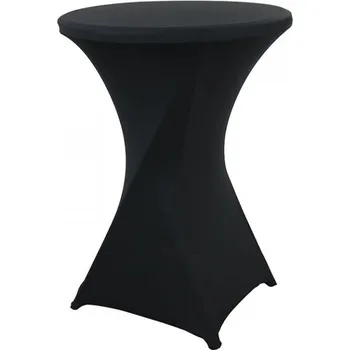 ubrus Elastický ubrus na koktejlový stolek Barva: Černá, Velikost: 60 cm