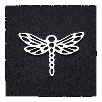 Přívěsek OK1358-ST Ocelový přívěšek - vážka