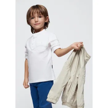 Mayoral Chlapecké polo triko s dlouhým rukávem 3181 Velikost: 7 let (122 cm)