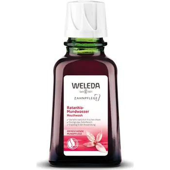 Ústní voda Weleda Péče o dutinu ústní ratanhová ústní voda, 50 ml