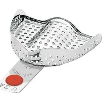 Příbor Otiskovací lžíce ASA na horní ozubenou čelist 2801-U3 vel. S (červená) na horní čelist