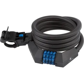 Zámek na kolo Zámek spirála - kódový M-WAVE DS 12.18 12 x 1800mm