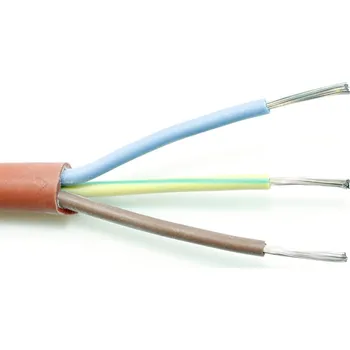 elektrický kabel ALLKABEL SiHF 3G1 silikon červenohnědý 01206009
