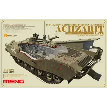 Plastikový model Meng 1/35 	Israel heavy armoured personnel carrier Achzarit Late