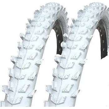 Plášť na kolo Kenda K829 26x1,95 plášť MTB - bílý