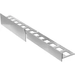 ACARA Lišta spádová, pravá, nerez V2A kartáč, v: 10mm, v2: 6-32mm, d: 1,5m