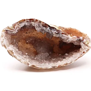 Drahý kámen Magieprirody.cz Achát peříčkový 210 g - 11 cm - geoda - Top kvalita - #345