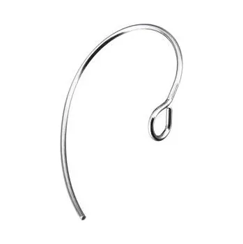 Piercing OK1182 Ocelové náušnicové zapínání otevřené - háček - 1 kus