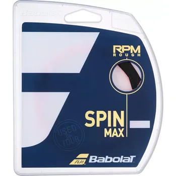 Struna na výplet tenisové rakety Tenisový výplet Babolat RPM Rough Yellow (12 m) 1,25 mm