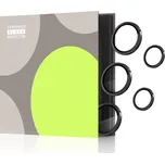 Tempered Glass Protector Ochranné sklo na objektiv pro Samsung Galaxy S24 Ultra/S23 Ultra černé