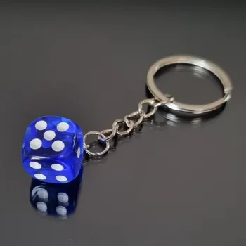 Ing. Jana Vrabcová Klíčenka hrací kostka - modrá