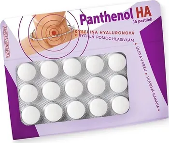 Lék na bolest v krku Rosen Pharma Panthenol 15 ks