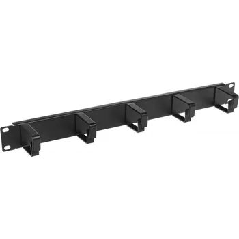 Rozvaděč SOLARIX Panel vyvazovací 1U 19" ocelová oka 80191071