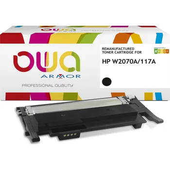 Tiskárna OWA Armor toner kompatibilní s HP W2070A, 117A, 1000st, černá/black