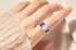 chytrý prsten EQ Ring R3 matně kovově fialový