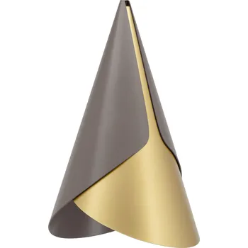 Umage, Závěsná lampa Cornet hnědá a zlatá - Formadore
