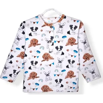 Mrofi Tričko "Polo" dlouhý rukáv PEJSCI - 110