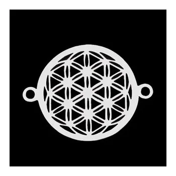 Přívěsek OK1471-ST Ocelový přívěšek - květ života