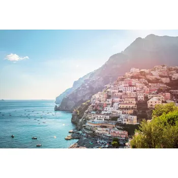 Plakát Plakát, Obraz - Positano, Sharon Lapkin