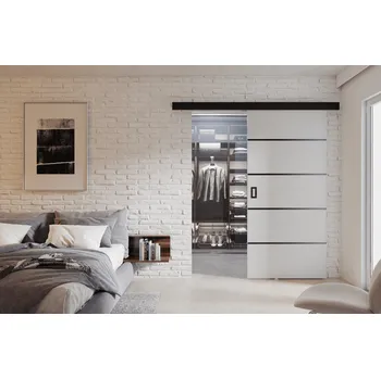 Interiérové dveře KIER Posuvné dveře WERDI PLUS | 70 cm Barva: Bílá