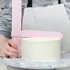 Kuchyňská stěrka APT AG406K nastavitelná stěrka na dortový krém růžová