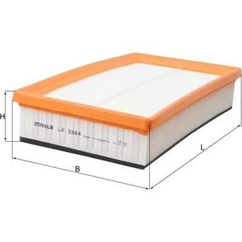Vzduchový filtr Vzduchový filtr MAHLE LX 3344