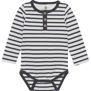BODY EN FANT S PROUŽKY, INDIA INK Velikost: 56