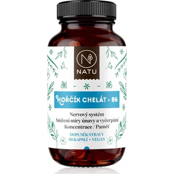 Natu Hořčík Chelát + B6 90 cps.