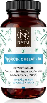 Natu Hořčík Chelát + B6 90 cps.