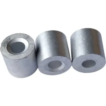 Lanko pro jízdní kolo Lisovací koncovka na lanka 8mm, hliníková