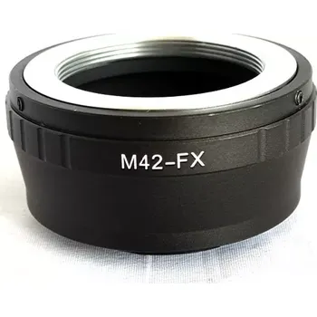 Adaptér / redukce z M42 na Fujifilm FX (Umožní nasadit objektivy se závitem M42 na fotoaparáty Fujifilm FX)