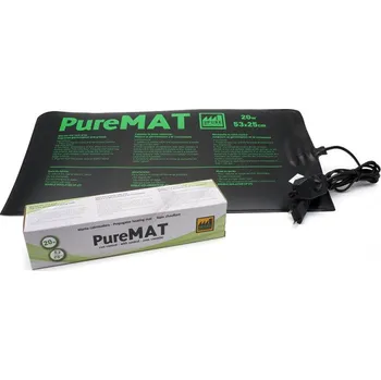 Topná rohož Pure Factory PureMat výhřevná podložka s regulací výkonu 53 x 25 cm