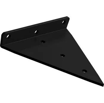 Onpira Černý ocelový držák police Rozměr: 170x220 mm