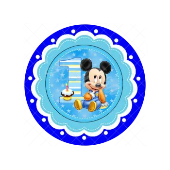 Jedlá dekorace na dort MICKEY 1, VARIANTA Jedlý papír 1806