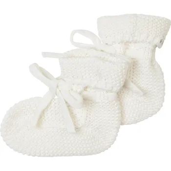 PLETENÉ BAČKŮRKY NOPPIES NELSON, BÍLÉ Velikost: 0-12 MĚSÍCŮ