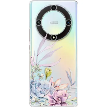 Pouzdro na mobilní telefon Odolné silikonové pouzdro iSaprio - Succulent 01 - Honor Magic5 Lite 5G